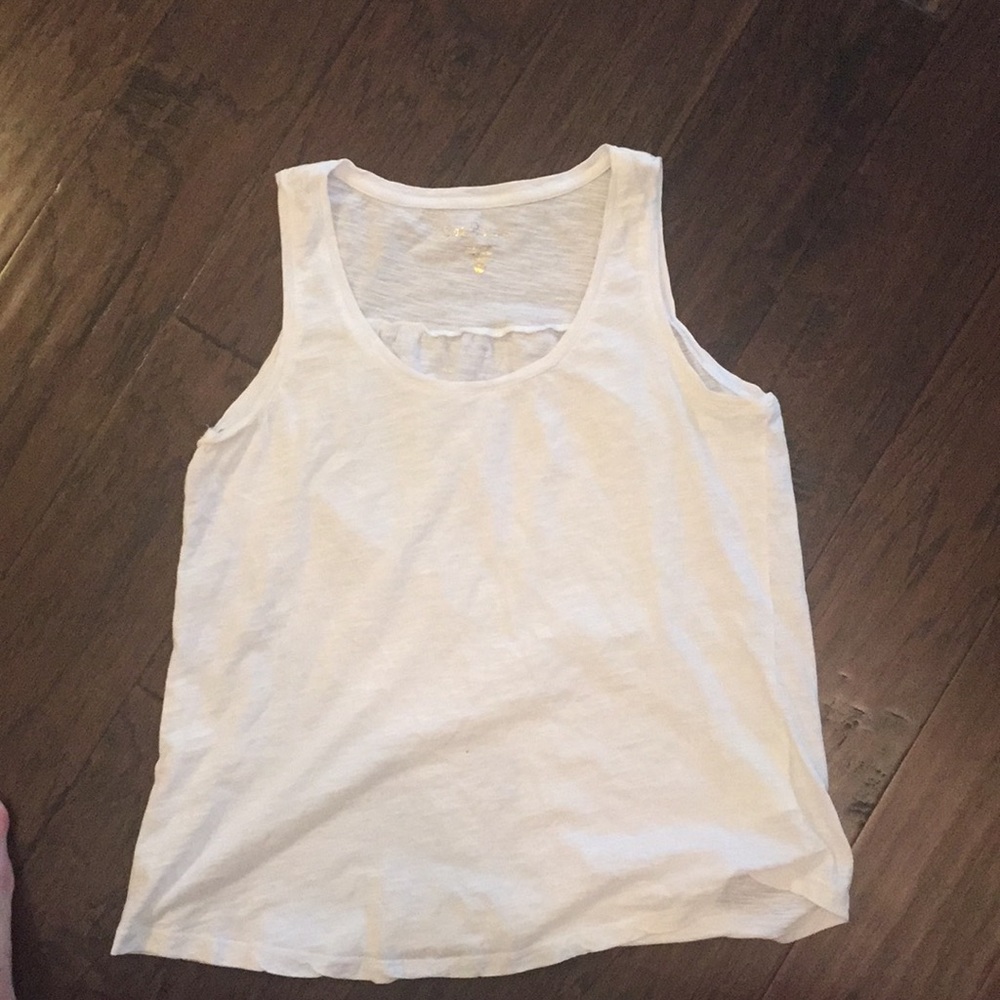 Lilly Pulitzer white tank top
